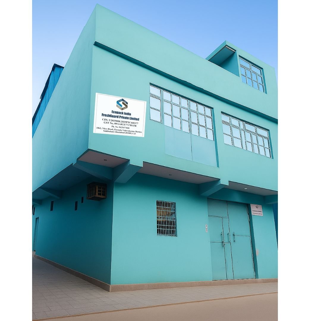 Ecopack India FreshGuard Manufacturing Unit - Leading Oxygen Absorber & Moisture Absorber Factory in India.