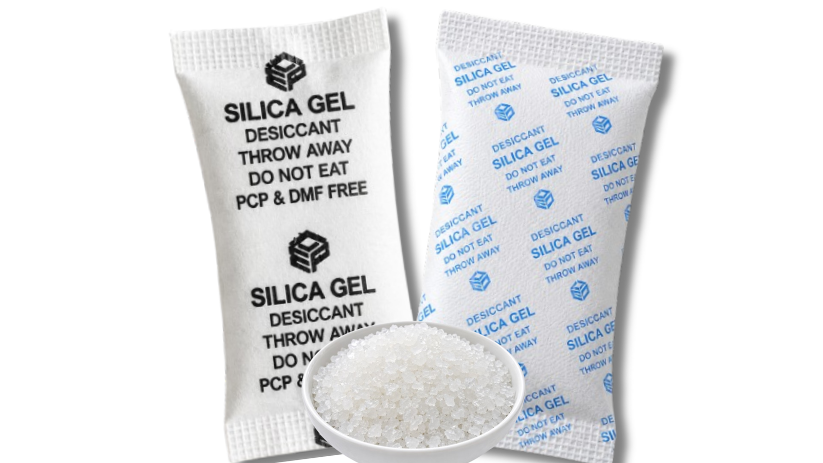 Silica Gel Desiccant Pouches